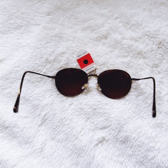 Brielle Bright Red Polarized Mirrored Sunglasses - Picture 11 of 14